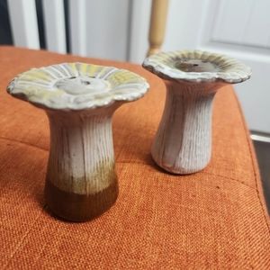 Vintage Made In Japan Mushroom Shakers Shrooms 50s 60s 70s MCM Kitchen Home